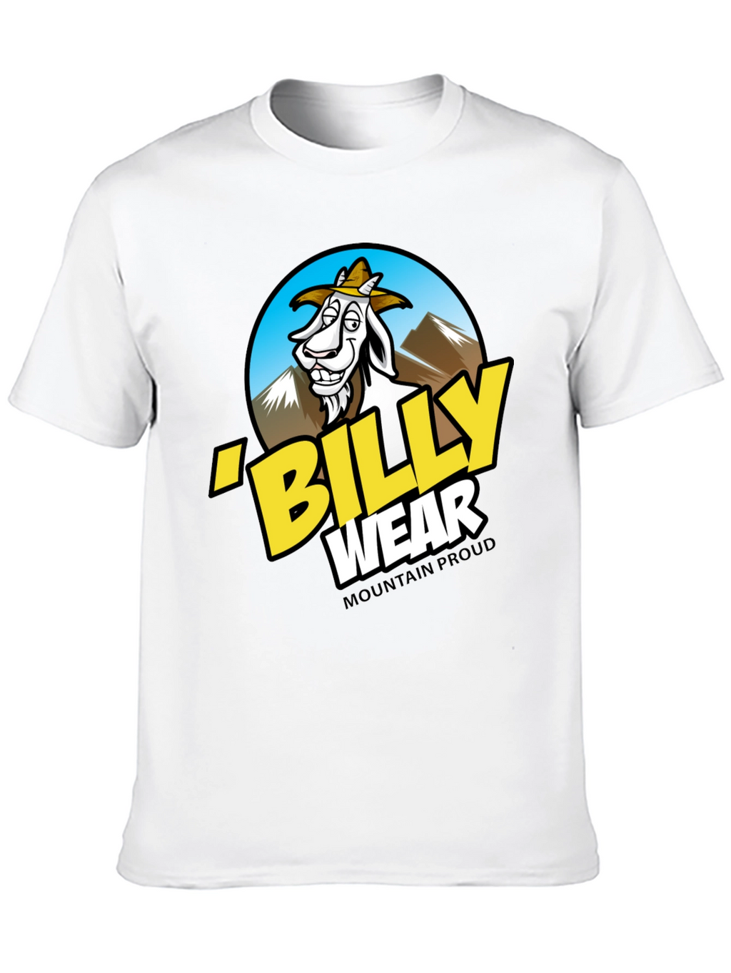 Billy Wear Mountain Proud Black T-Shirt