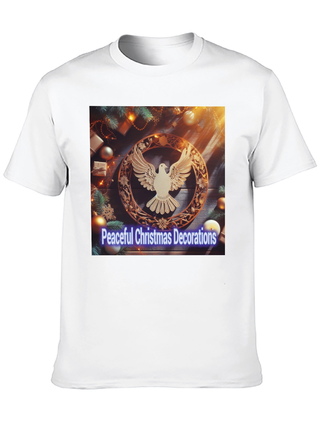 Peaceful Christmas Decorations T-Shirt