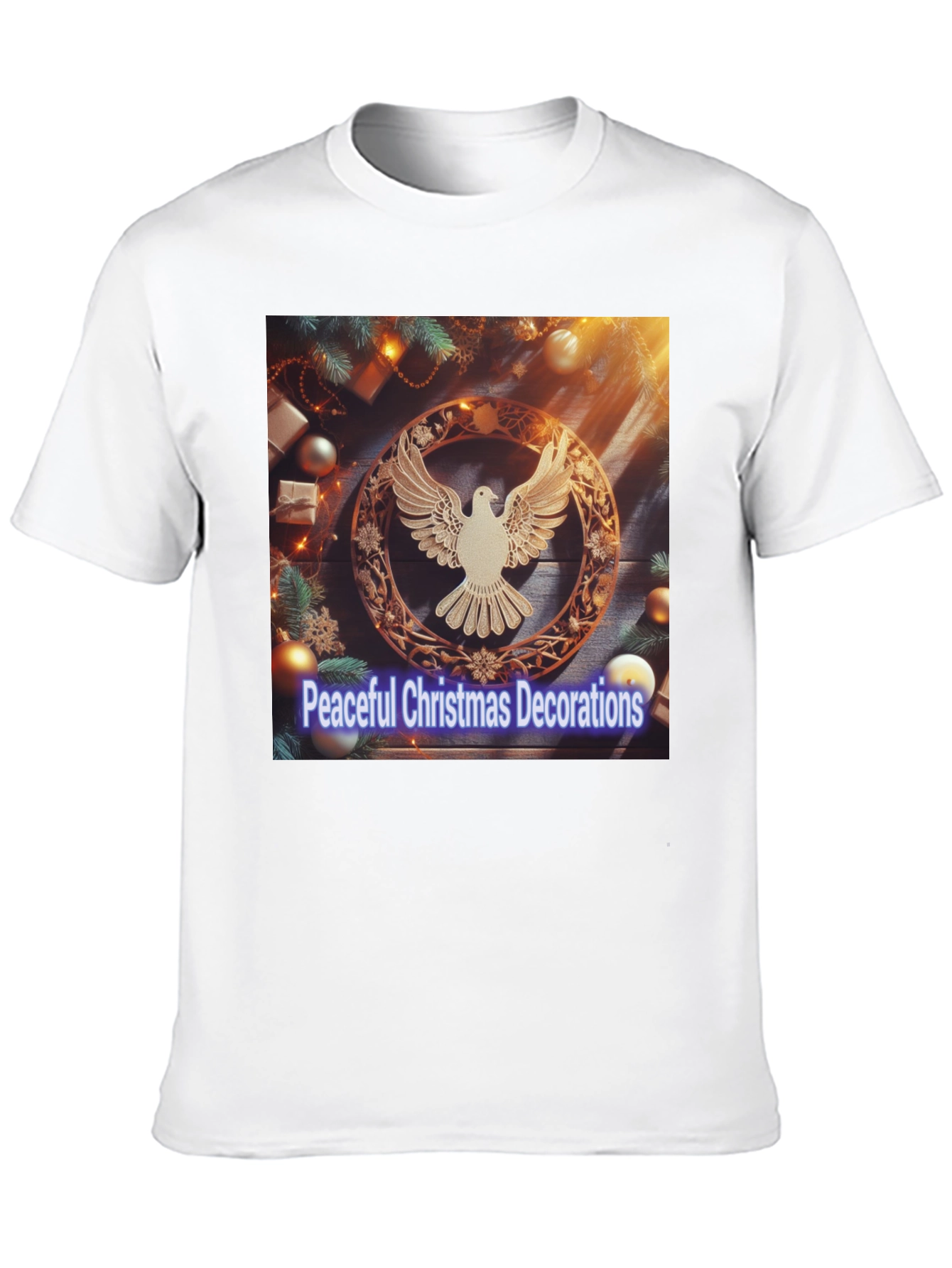 Peaceful Christmas Decorations T-Shirt
