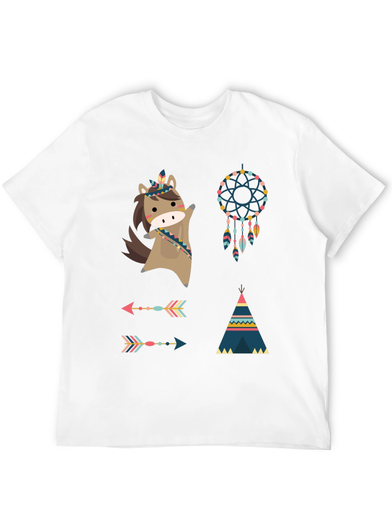 Boho Style Graphic Tee
