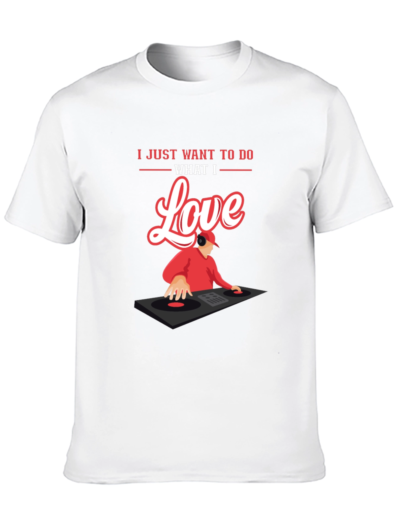 DJ Love T-Shirt - Music Lover Tee