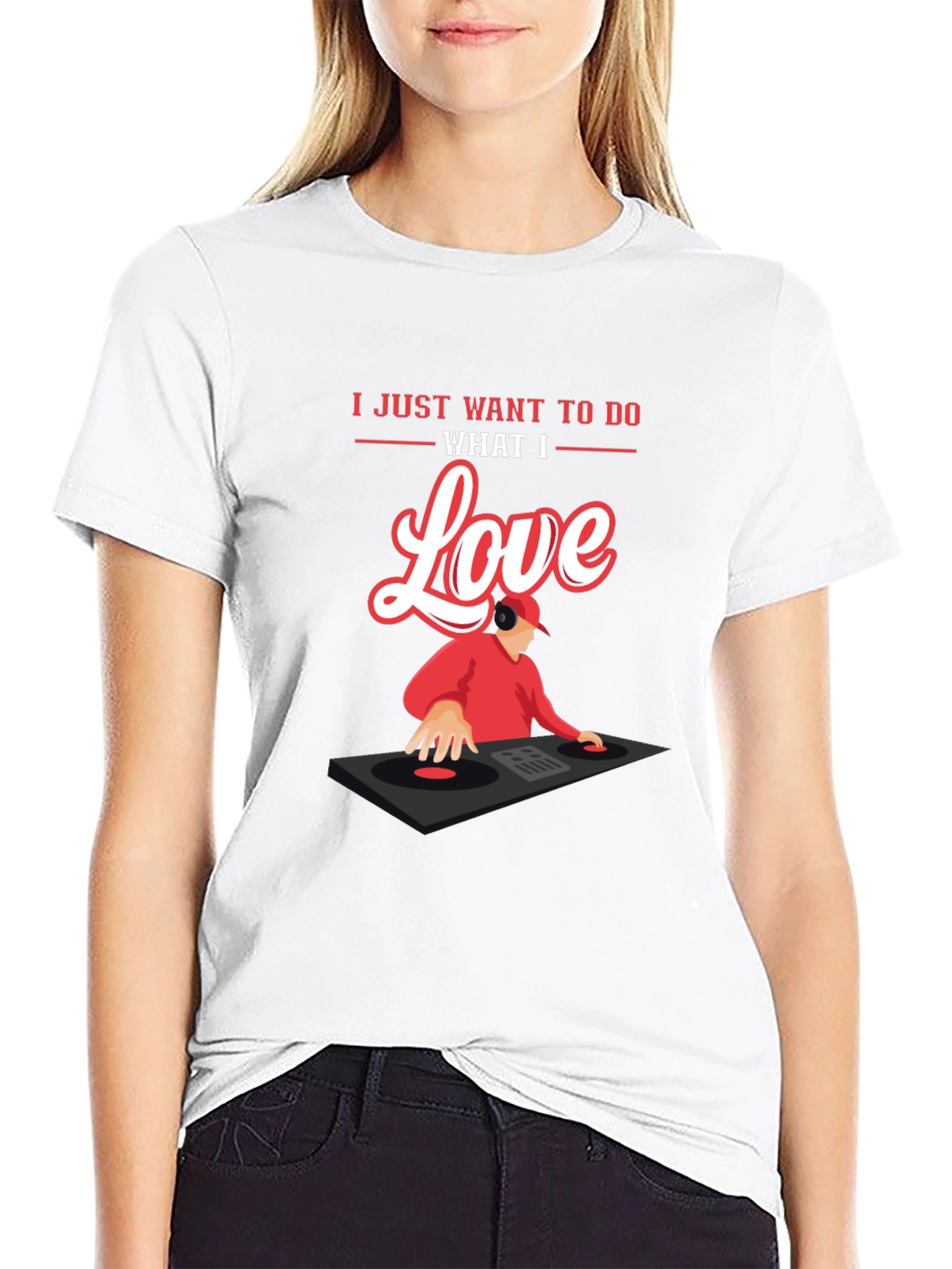 DJ Love T-Shirt - Music Lover Tee