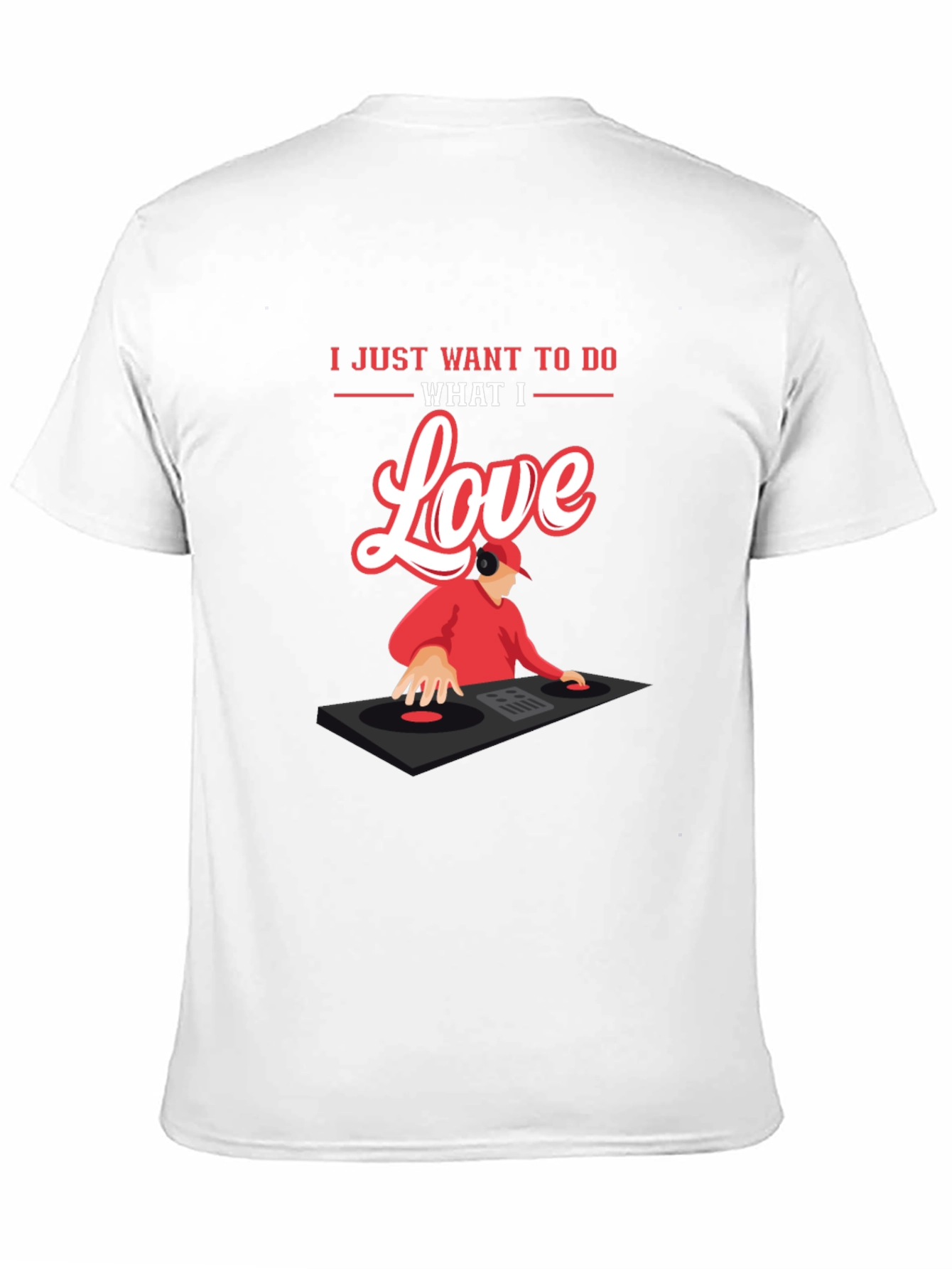 DJ Love T-Shirt - Music Lover Tee