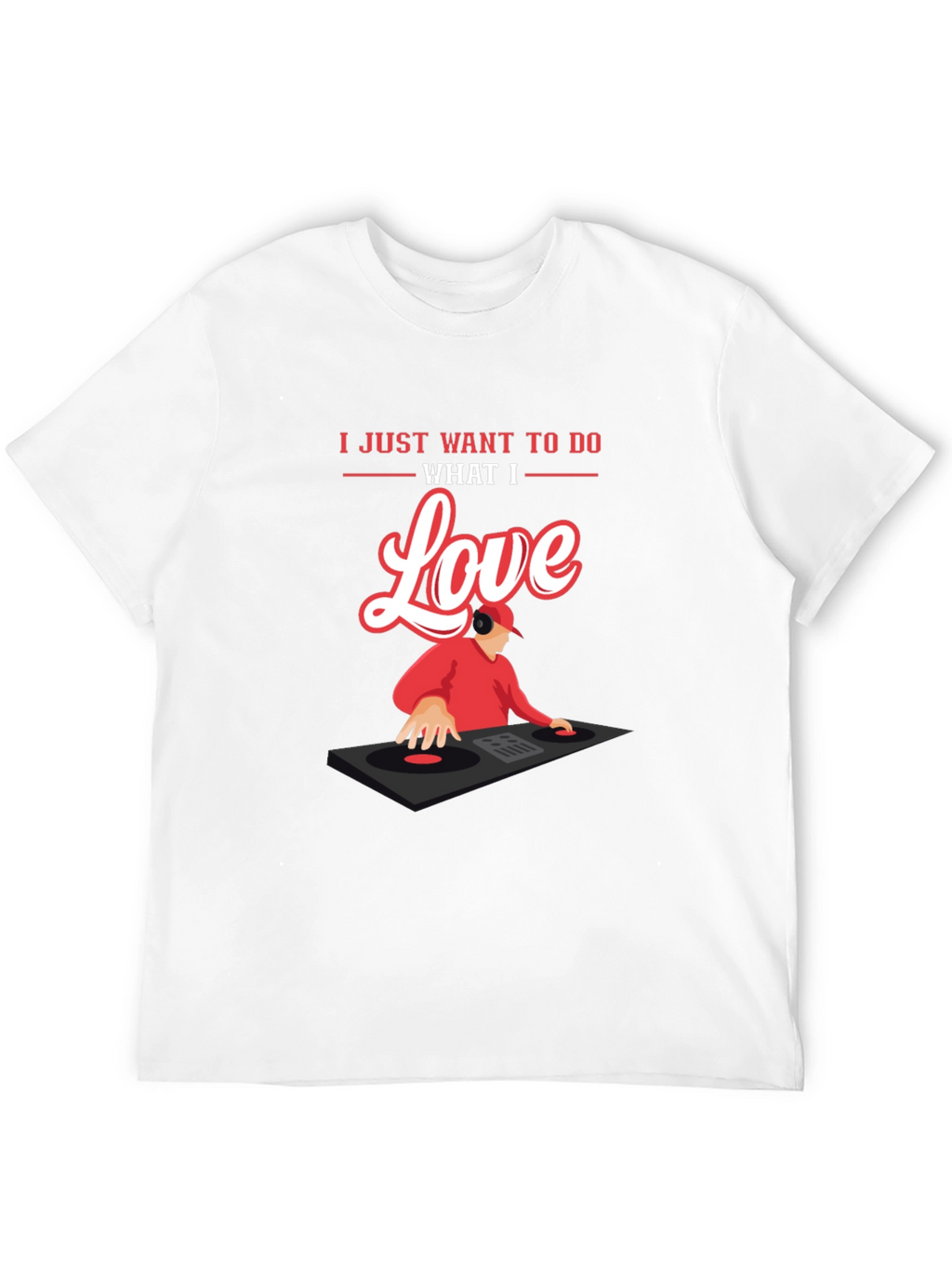 DJ Love T-Shirt - Music Lover Tee