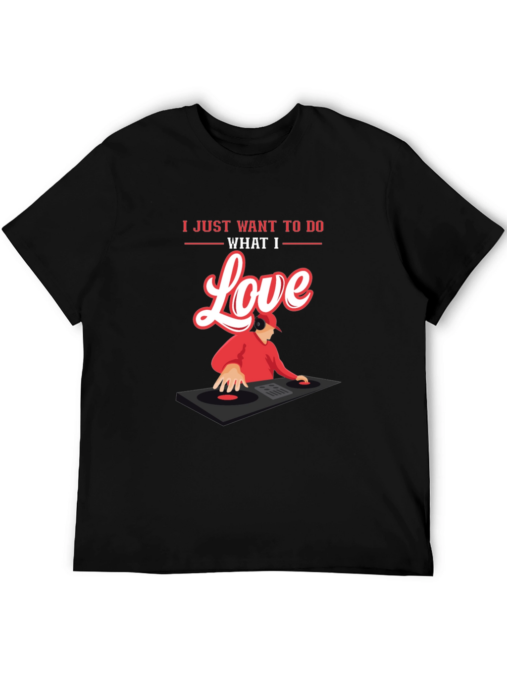 DJ Love T-Shirt - Music Lover Tee
