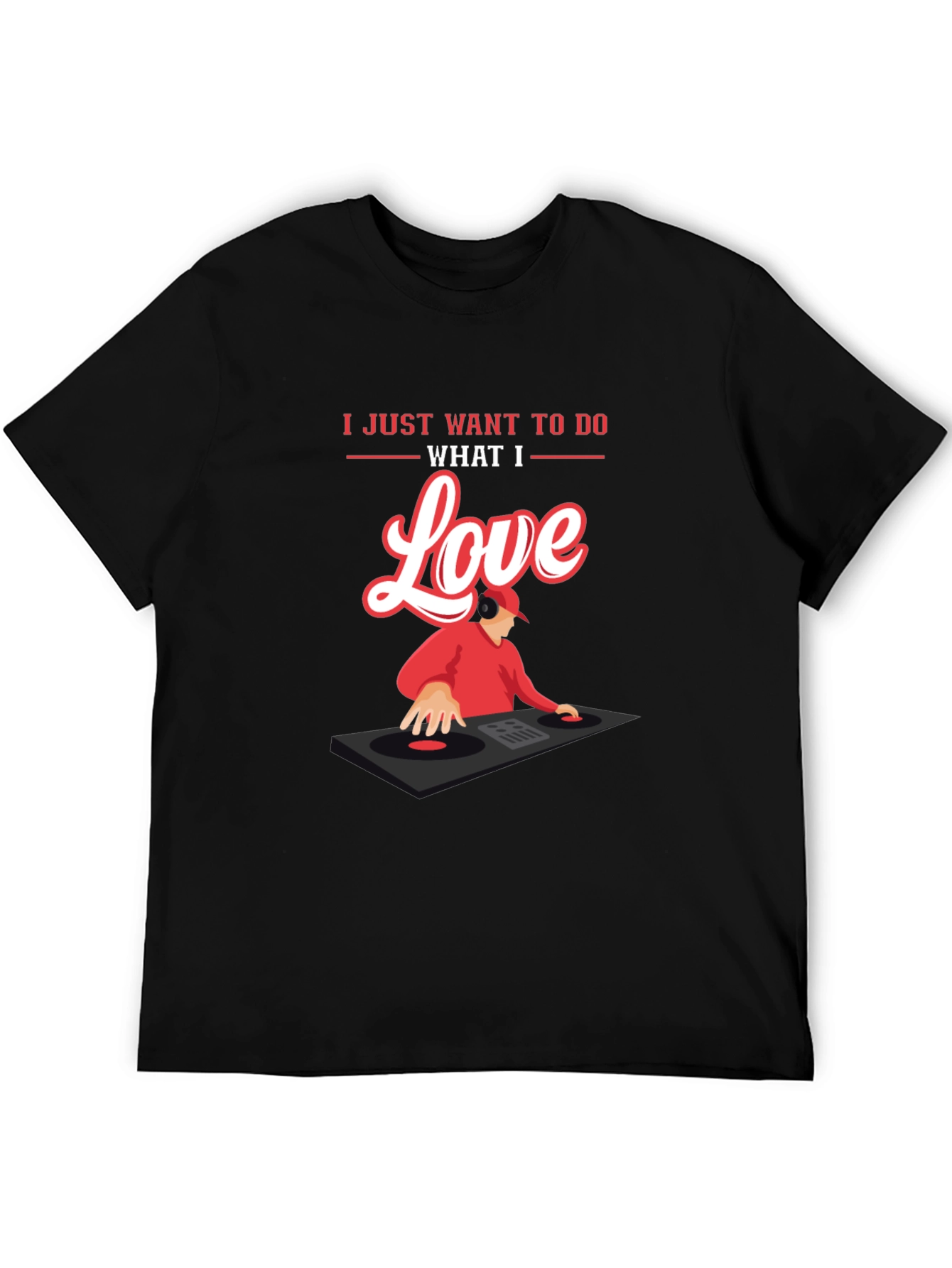 DJ Love T-Shirt - Music Lover Tee
