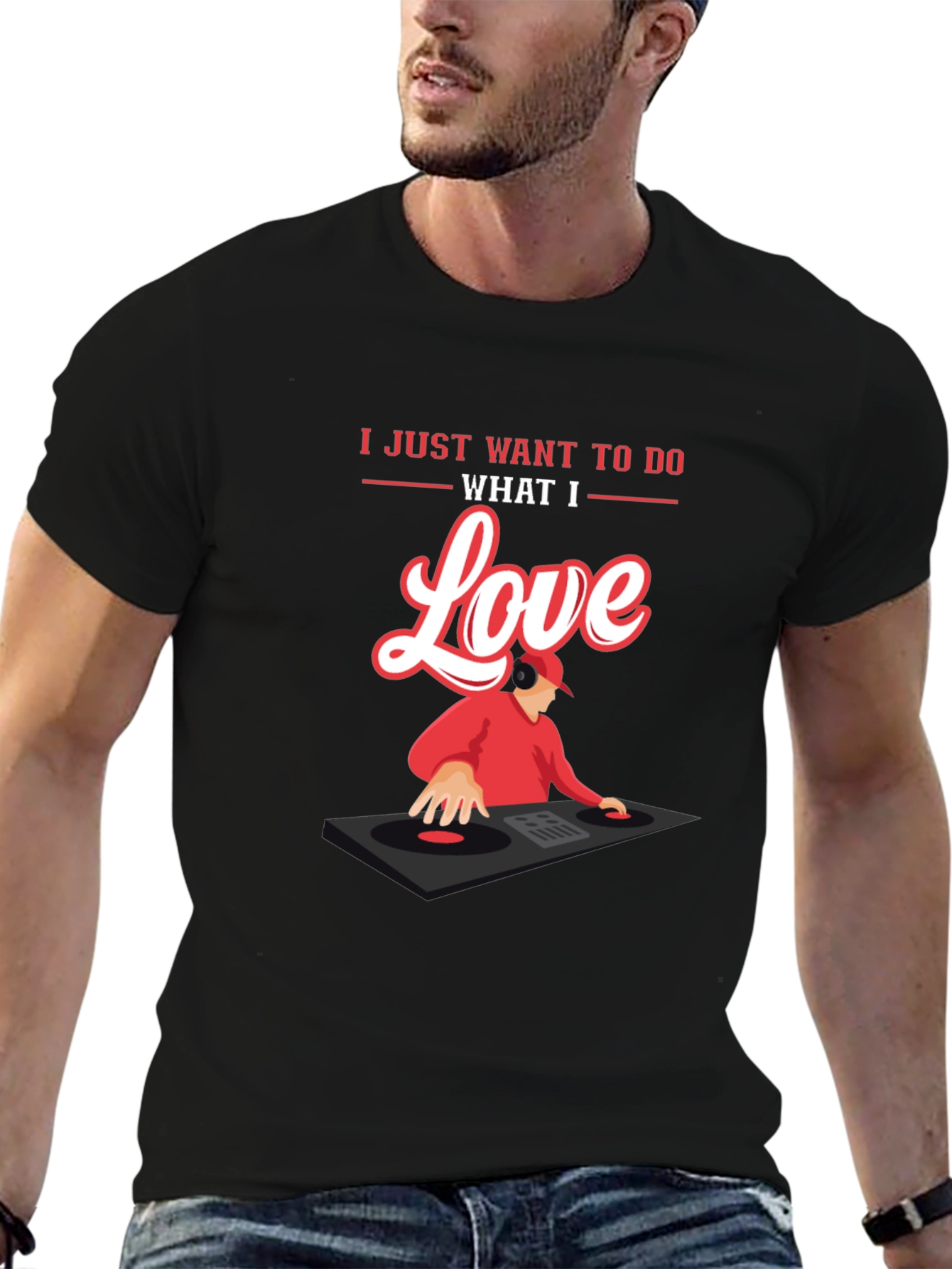 DJ Love T-Shirt - Music Lover Tee