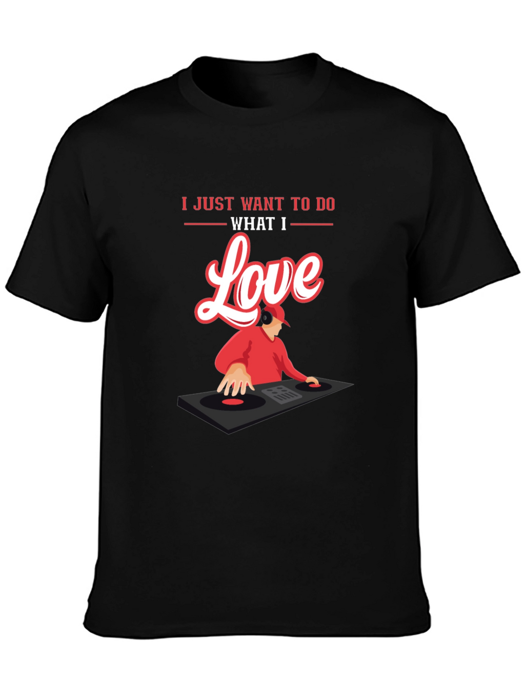 DJ Love T-Shirt - Music Lover Tee