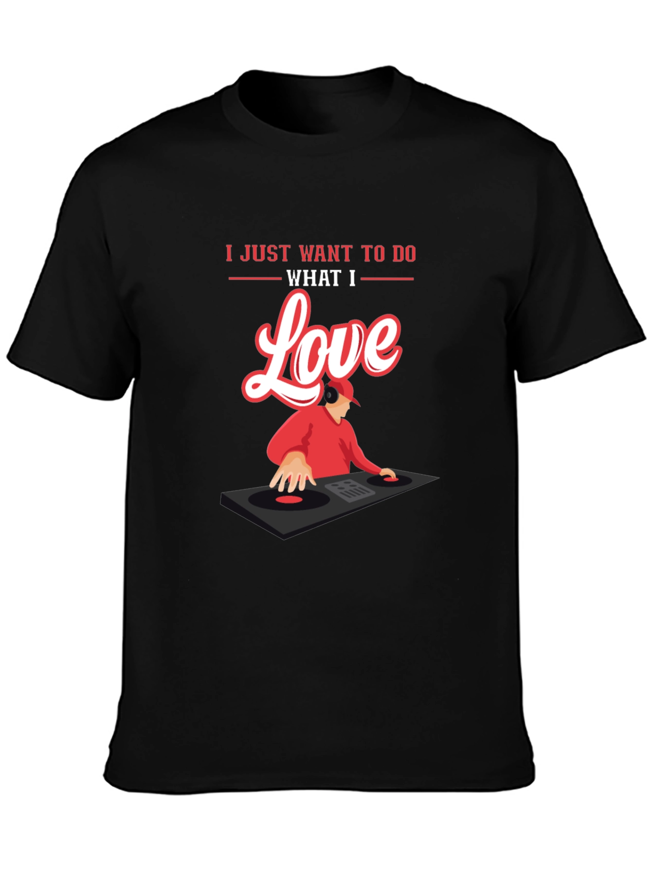 DJ Love T-Shirt - Music Lover Tee