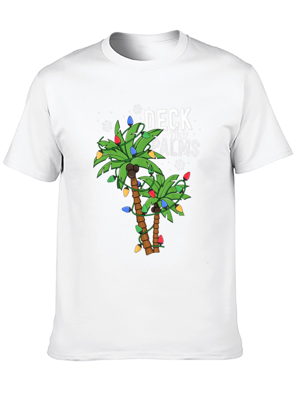 Deck the Palms Christmas T-Shirt