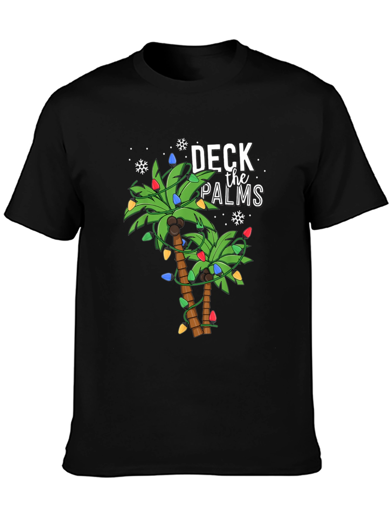 Deck the Palms Christmas T-Shirt