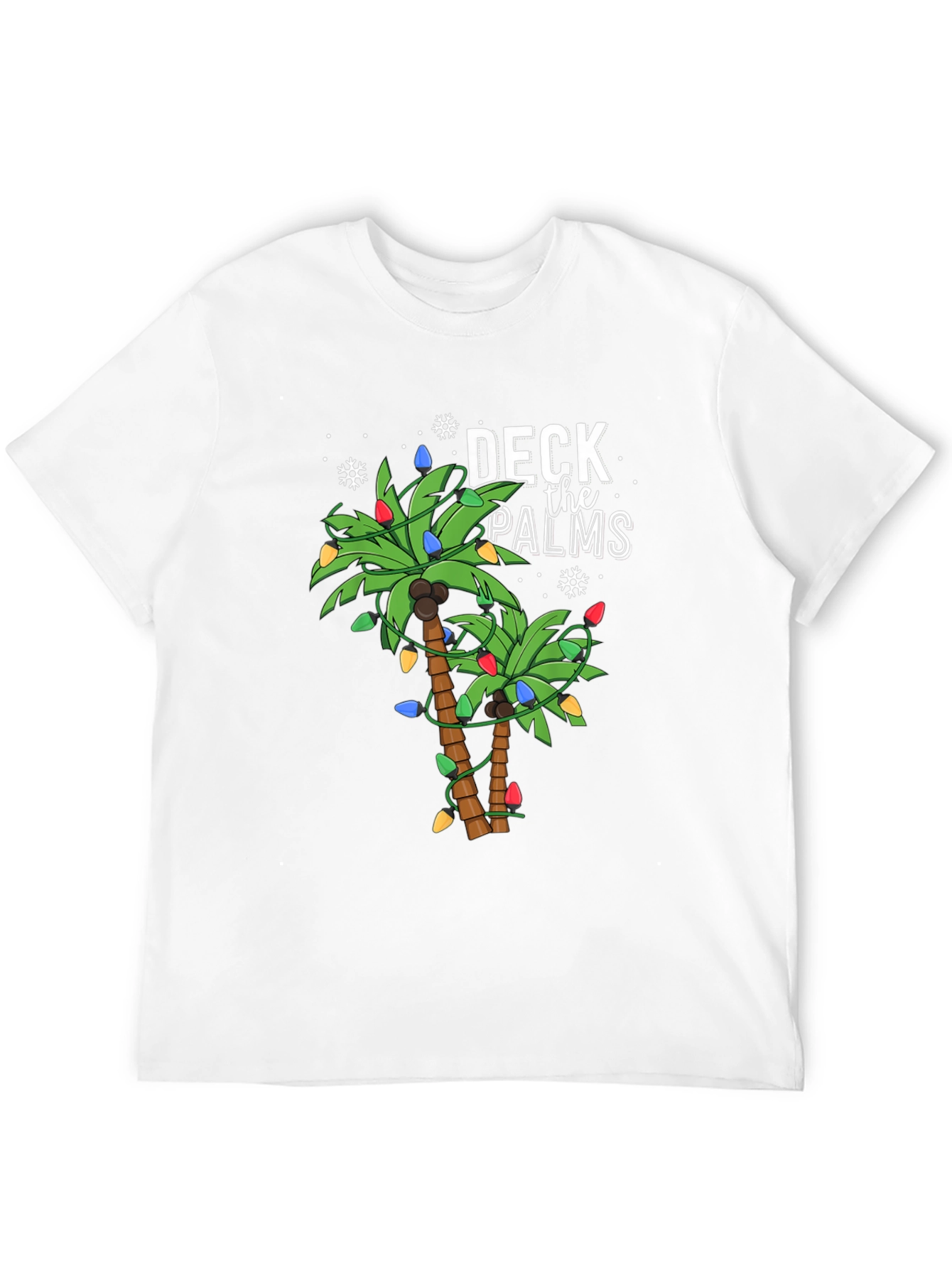 Deck the Palms Christmas T-Shirt