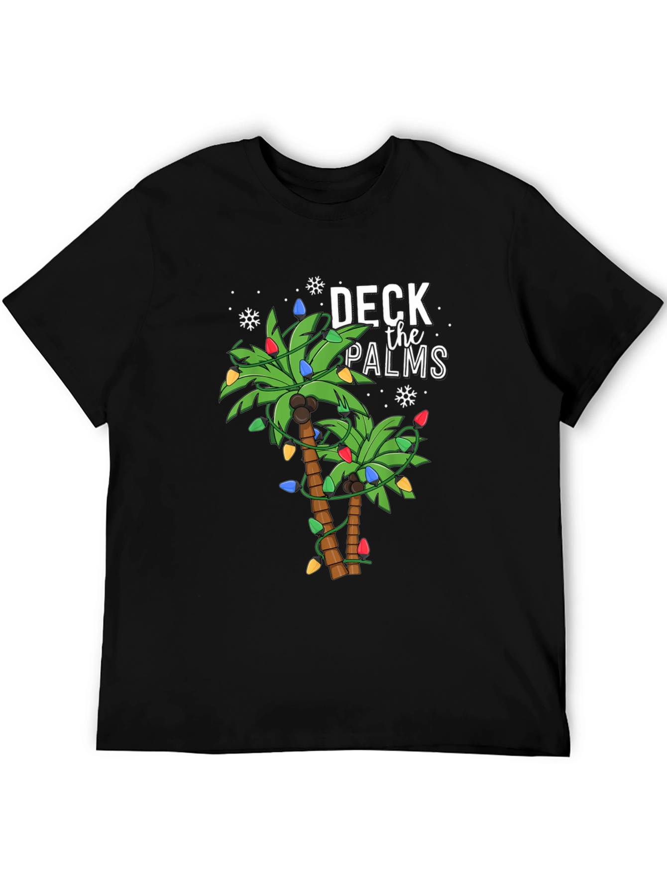 Deck the Palms Christmas T-Shirt