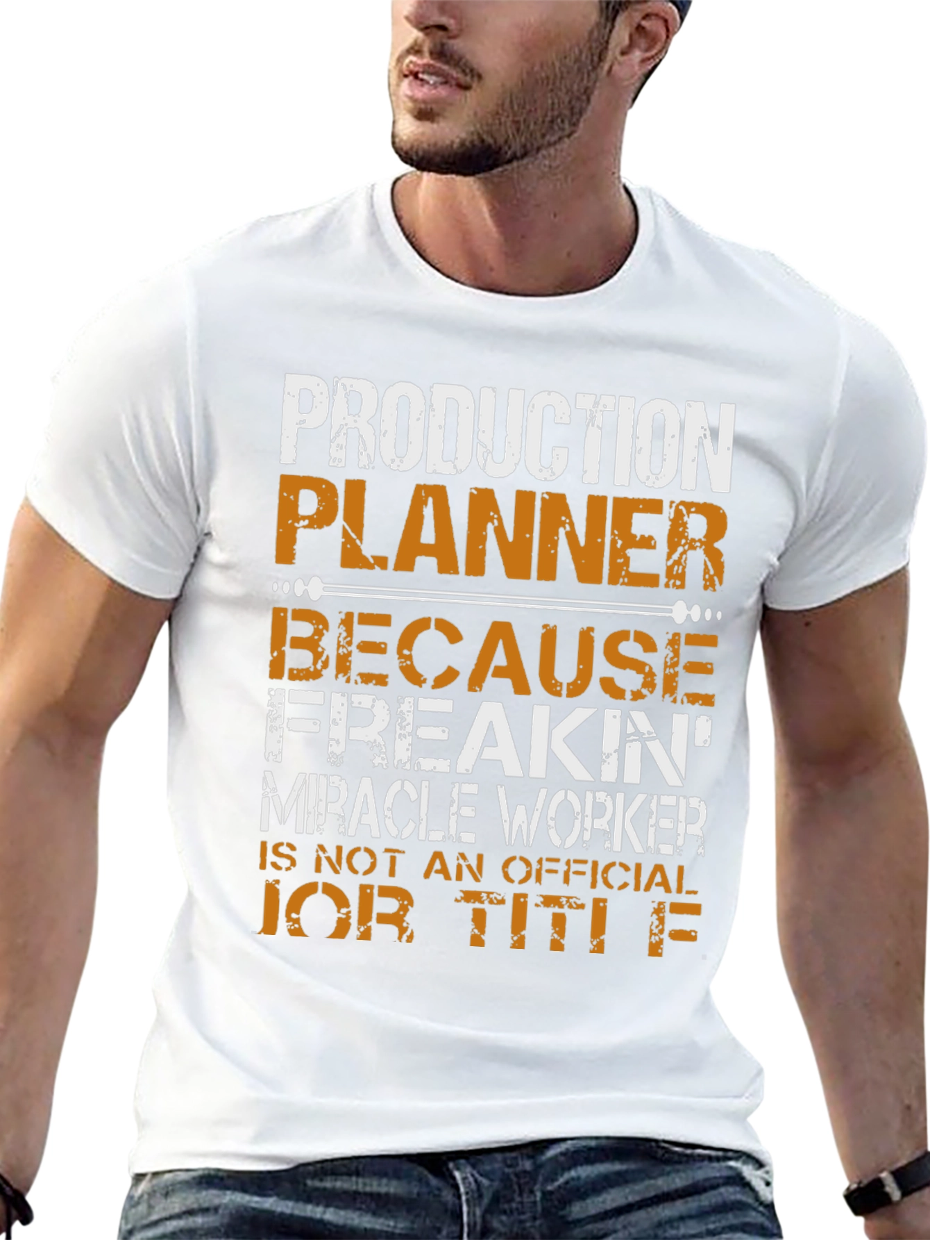 Production Planner Funny Job Title T-Shirt
