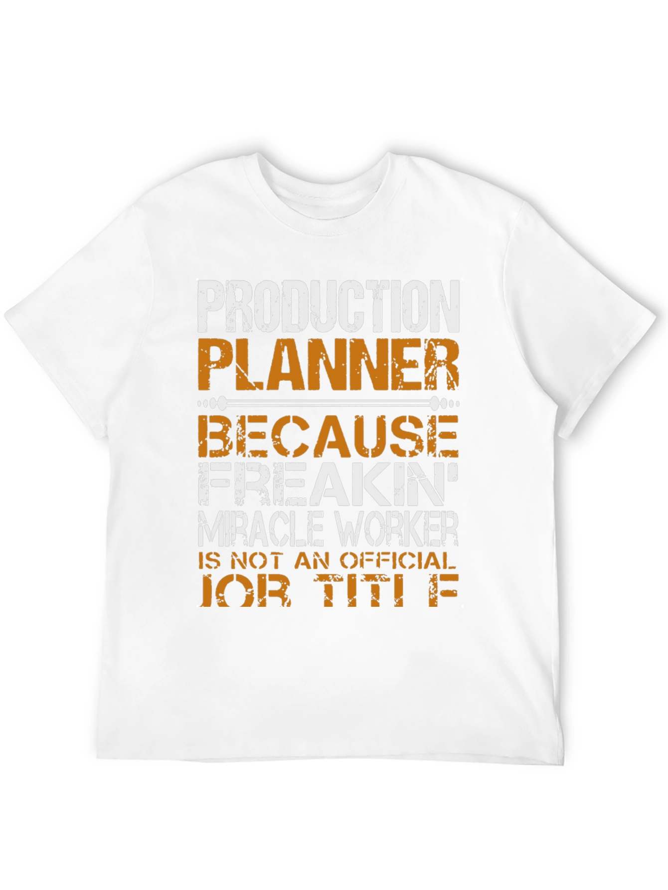 Production Planner Funny Job Title T-Shirt