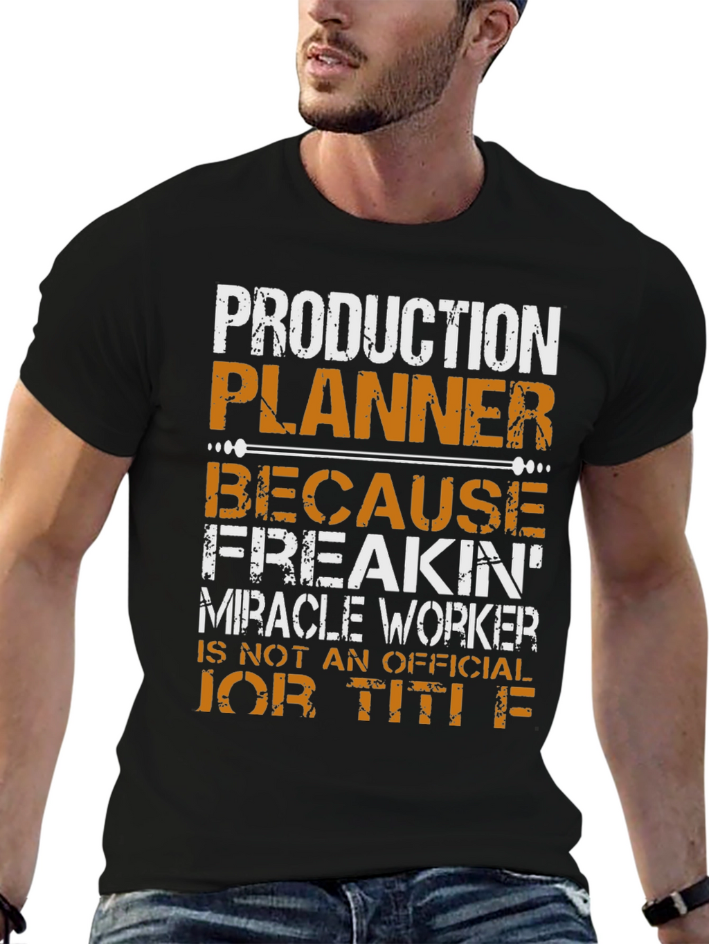 Production Planner Funny Job Title T-Shirt