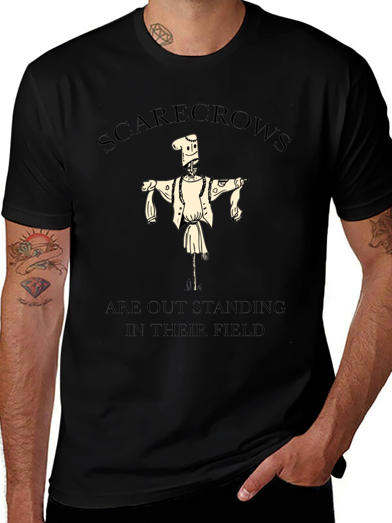 Scarecrows Outstanding Field Graphic T-Shirt