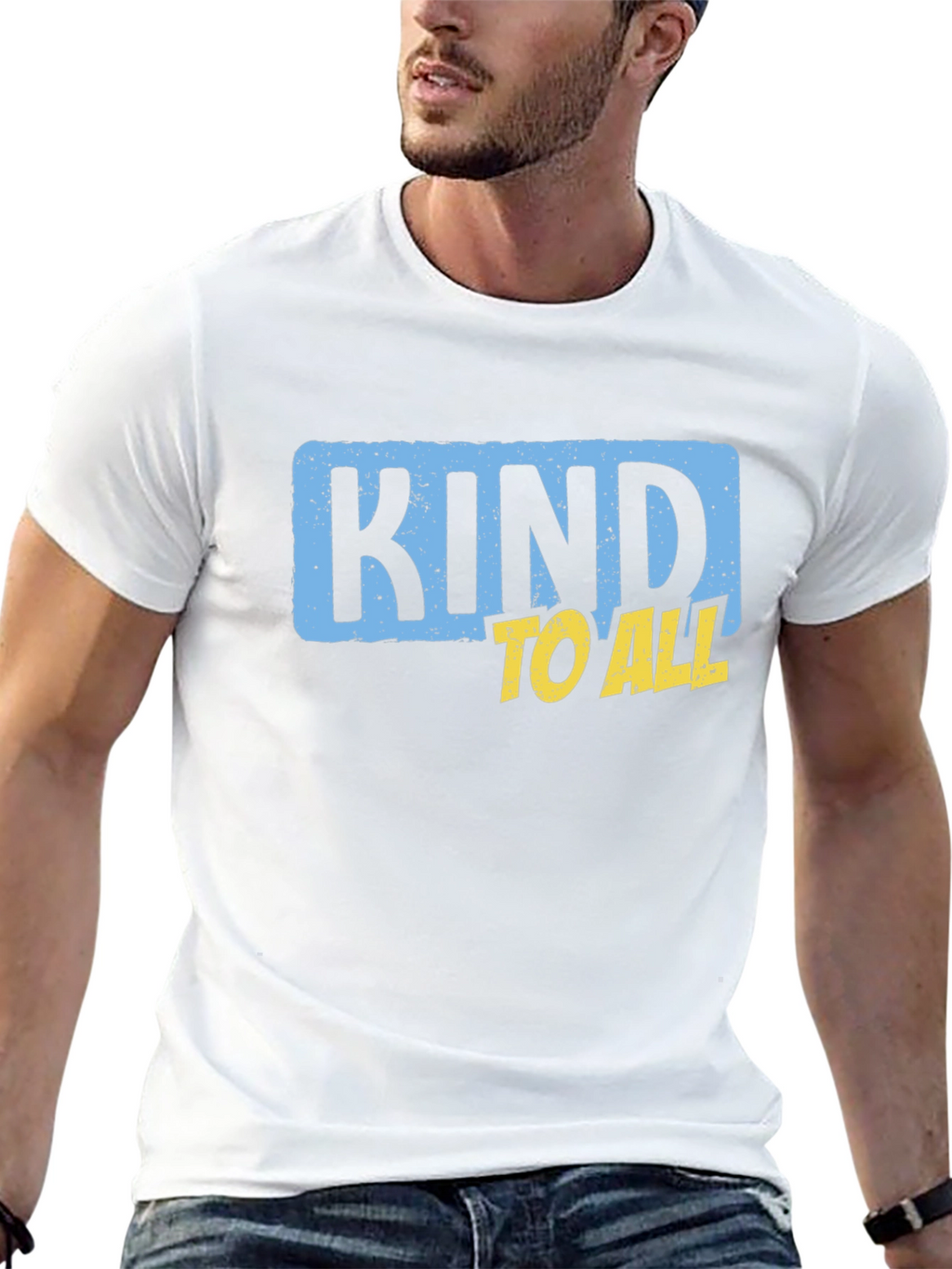 Kind to All Graphic Tee - Unisex Black T-Shirt