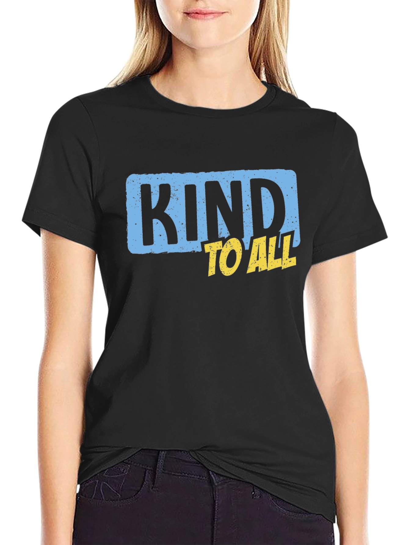 Kind to All Graphic Tee - Unisex Black T-Shirt