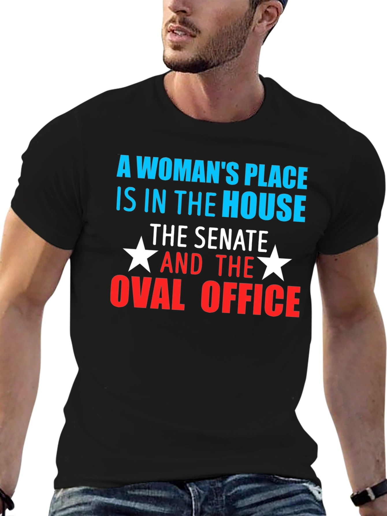 Empowered Women T-Shirt - House Senate Oval Office