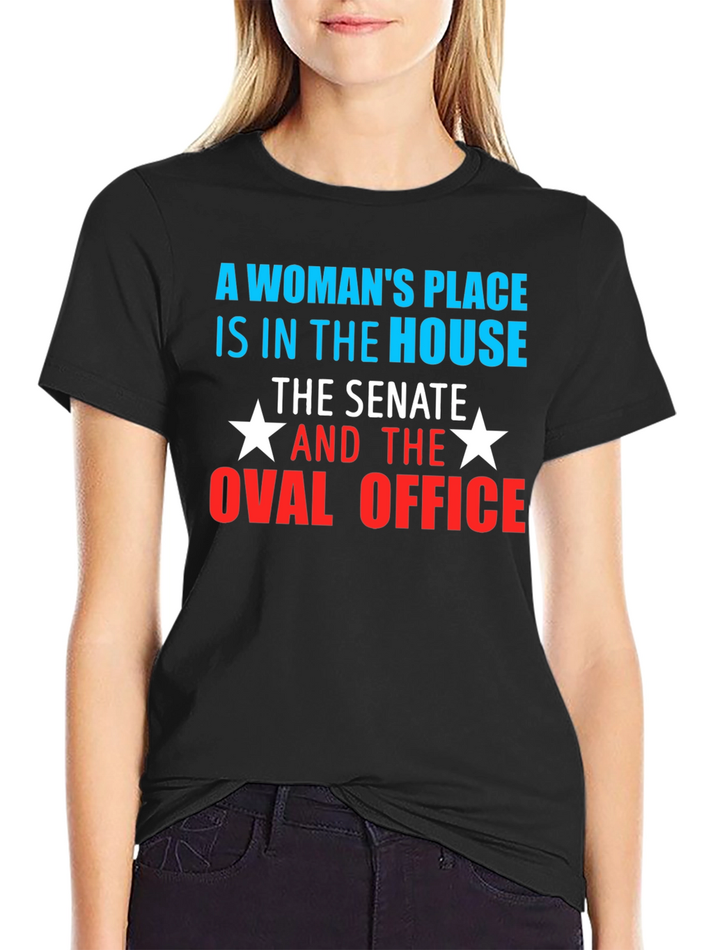 Empowered Women T-Shirt - House Senate Oval Office