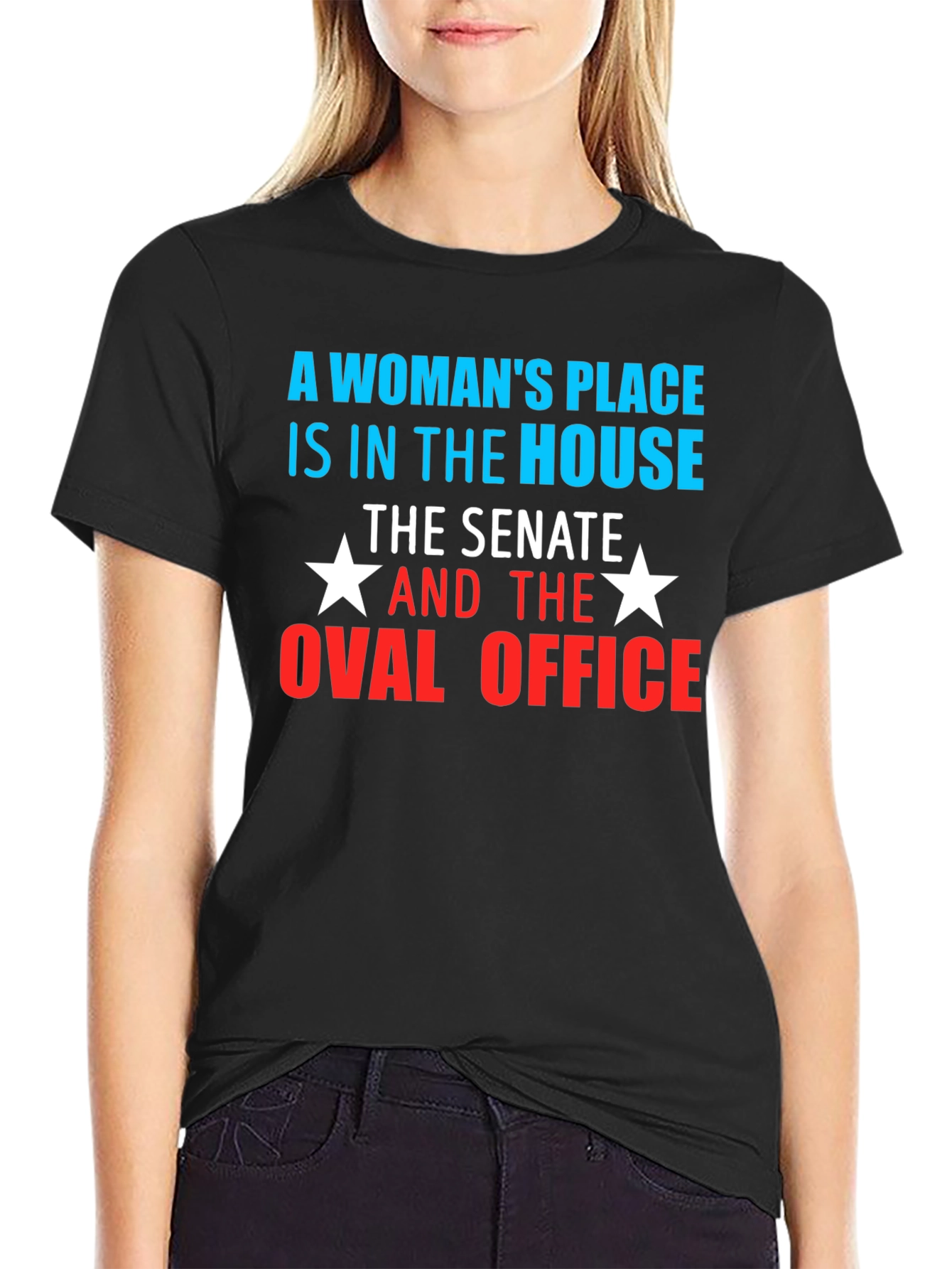 Empowered Women T-Shirt - House Senate Oval Office