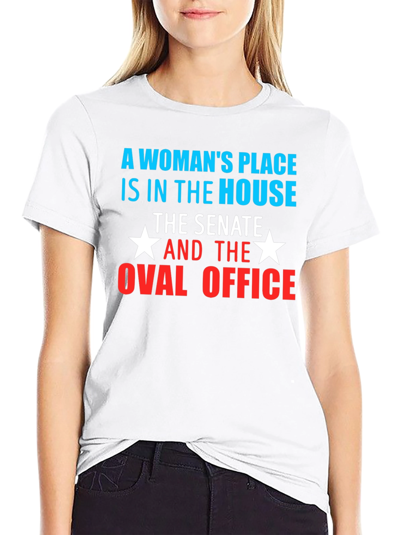 Empowered Women T-Shirt - House Senate Oval Office