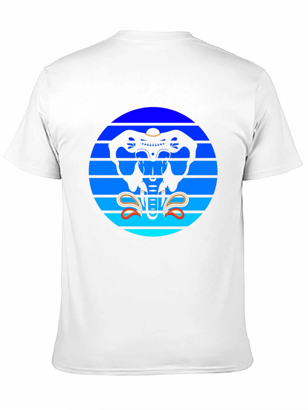 Elephant Graphic Tee - Retro Style