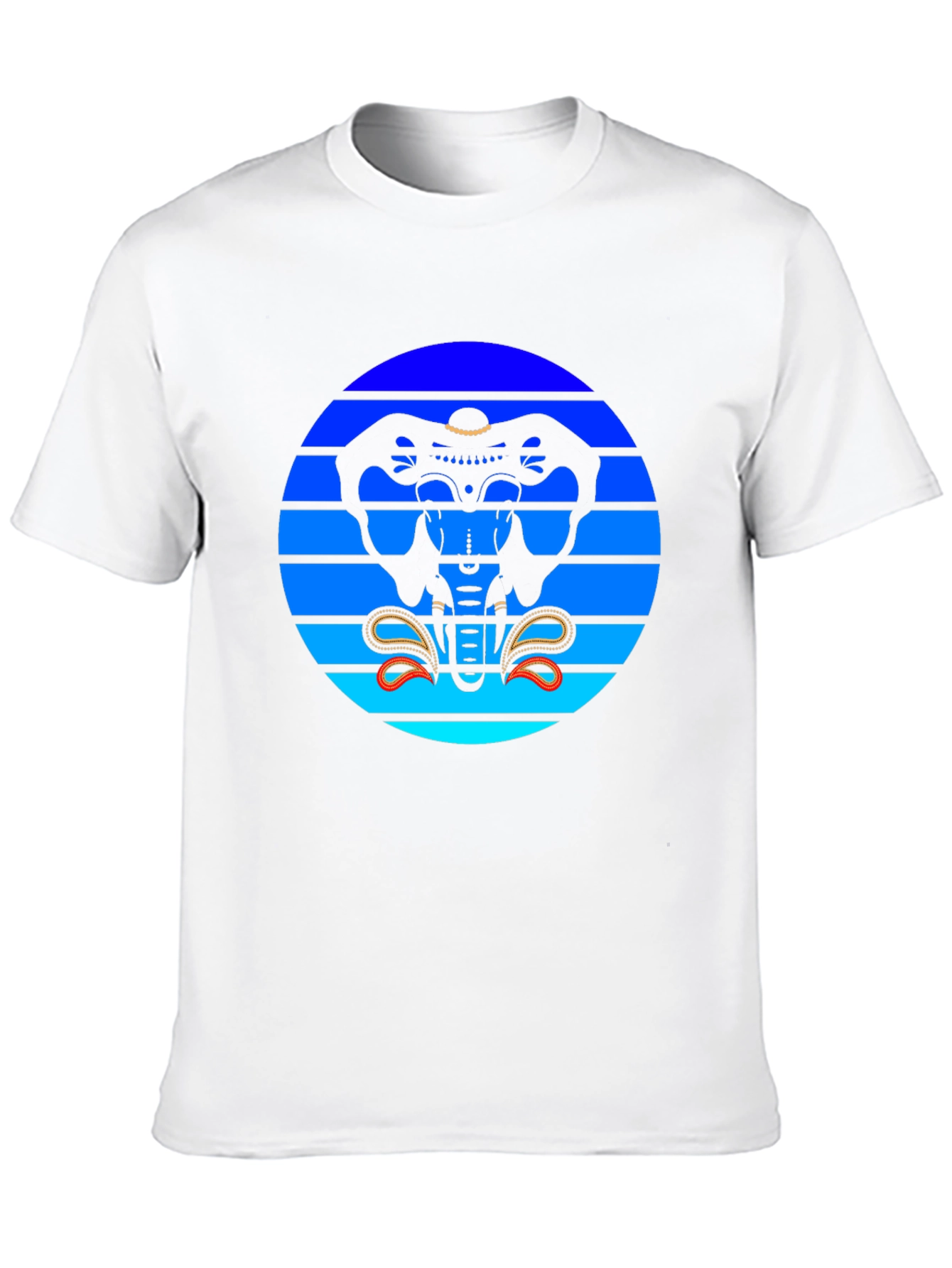 Elephant Graphic Tee - Retro Style