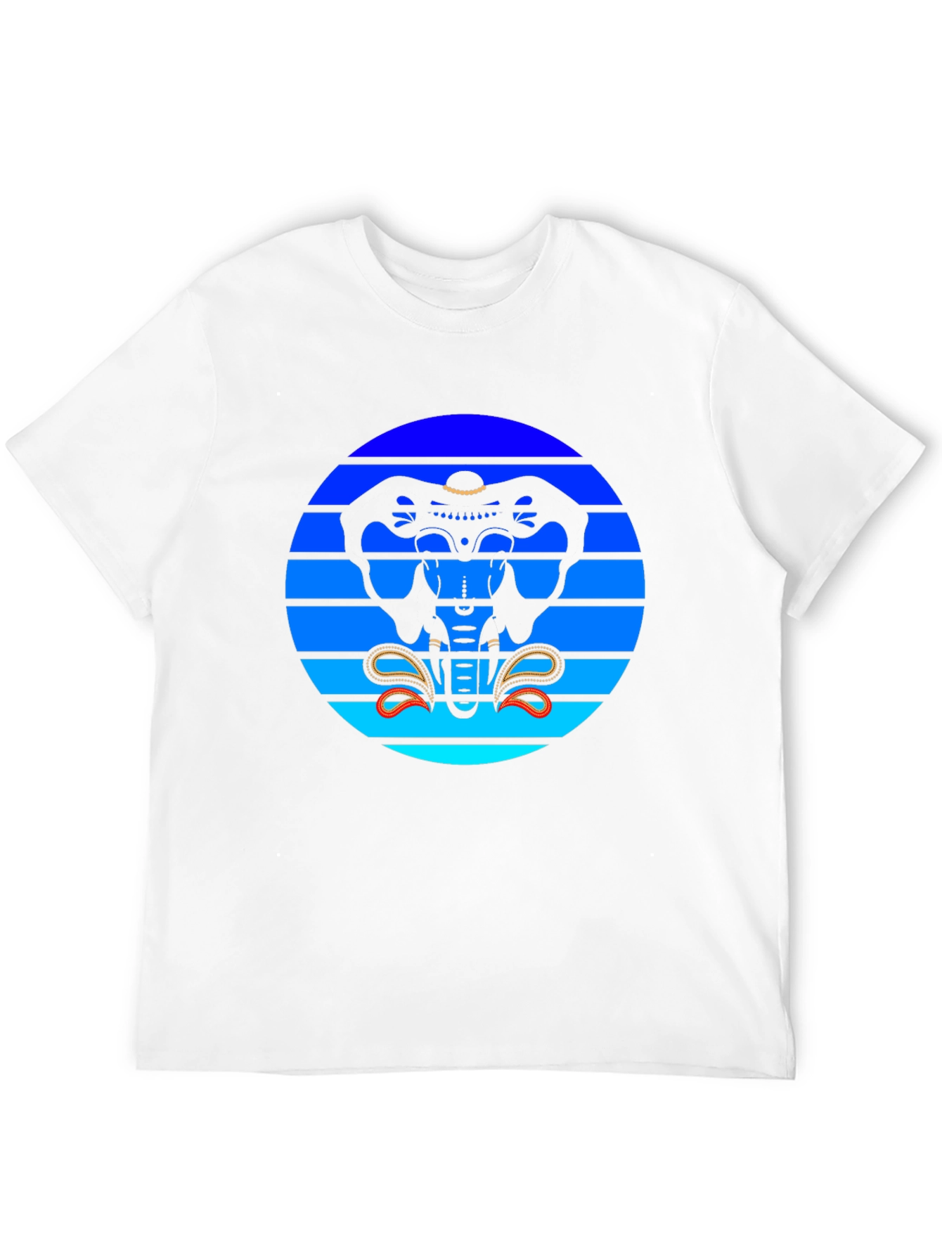 Elephant Graphic Tee - Retro Style
