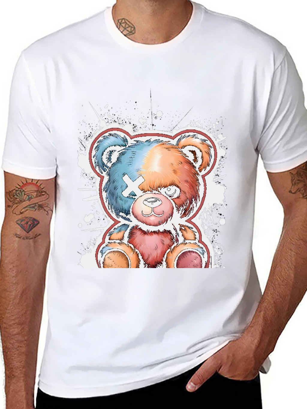 Two-Faced Bear Graphic Tee