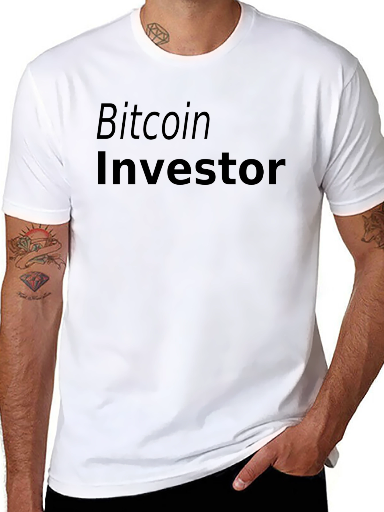 Bitcoin Investor Black T-Shirt
