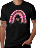 Girl Mama Rainbow Graphic Tee