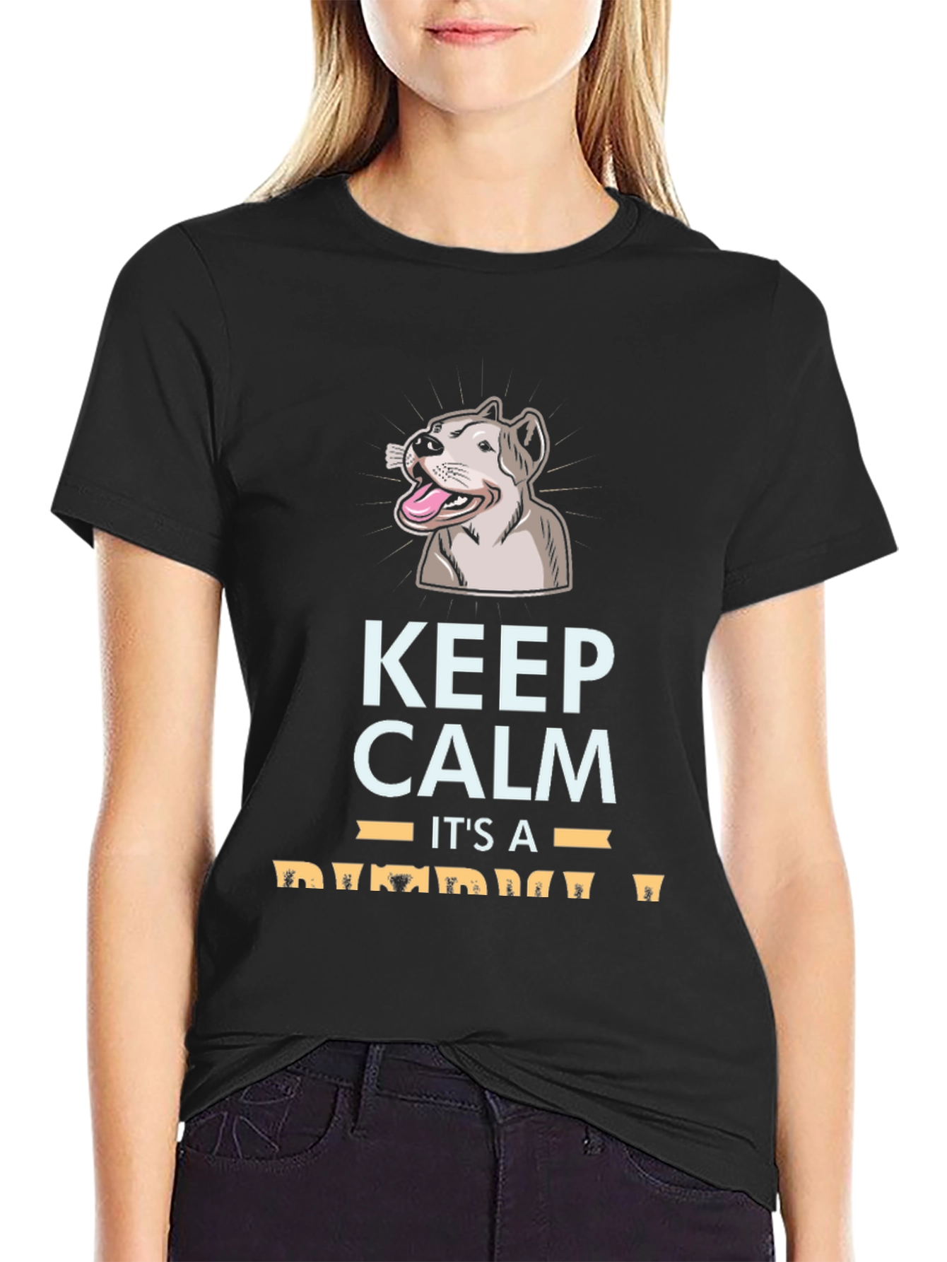 Keep Calm Pitbull T-Shirt