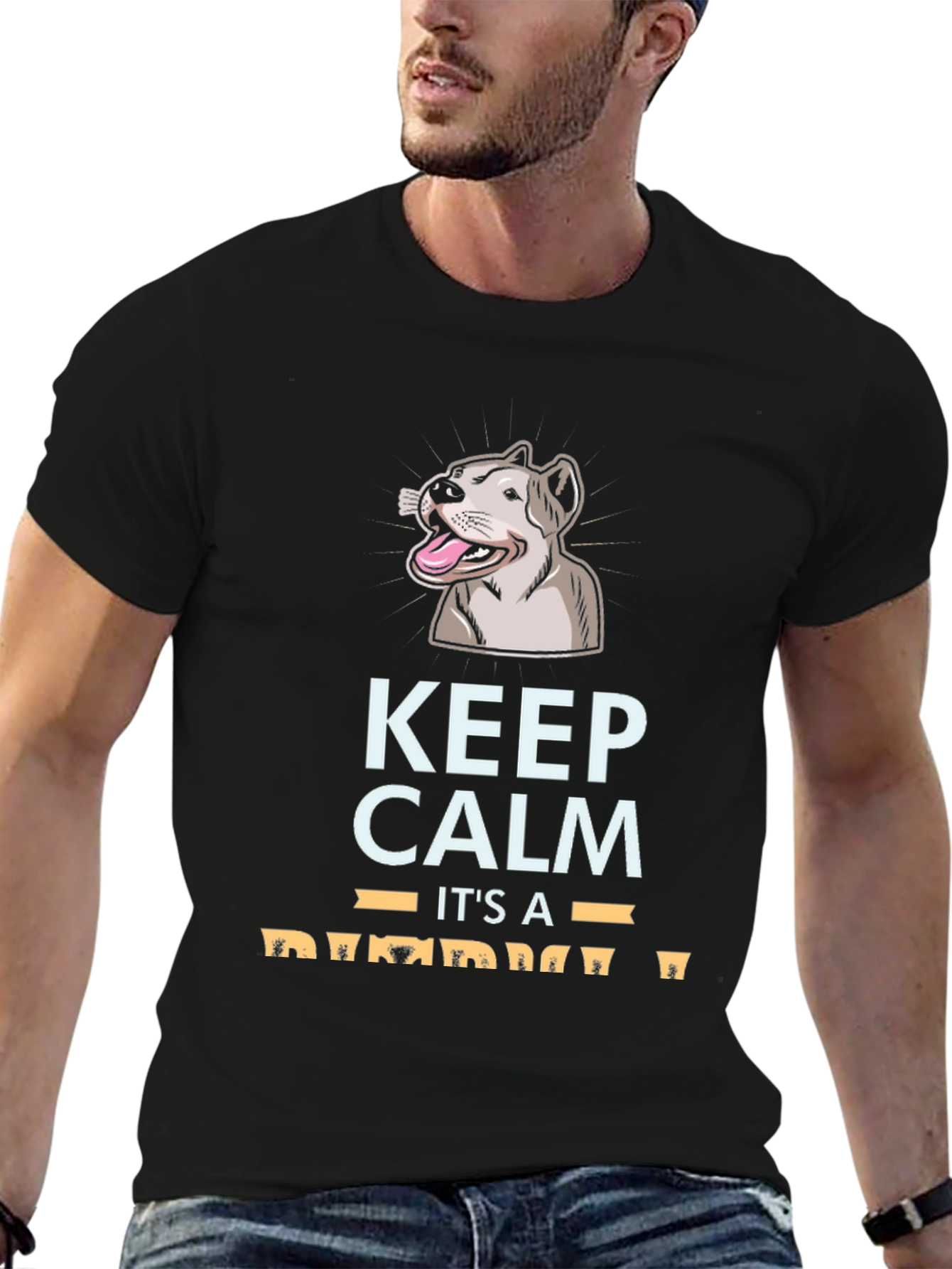 Keep Calm Pitbull T-Shirt