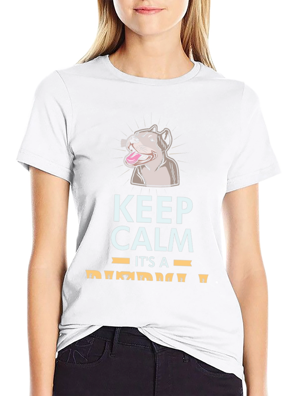 Keep Calm Pitbull T-Shirt