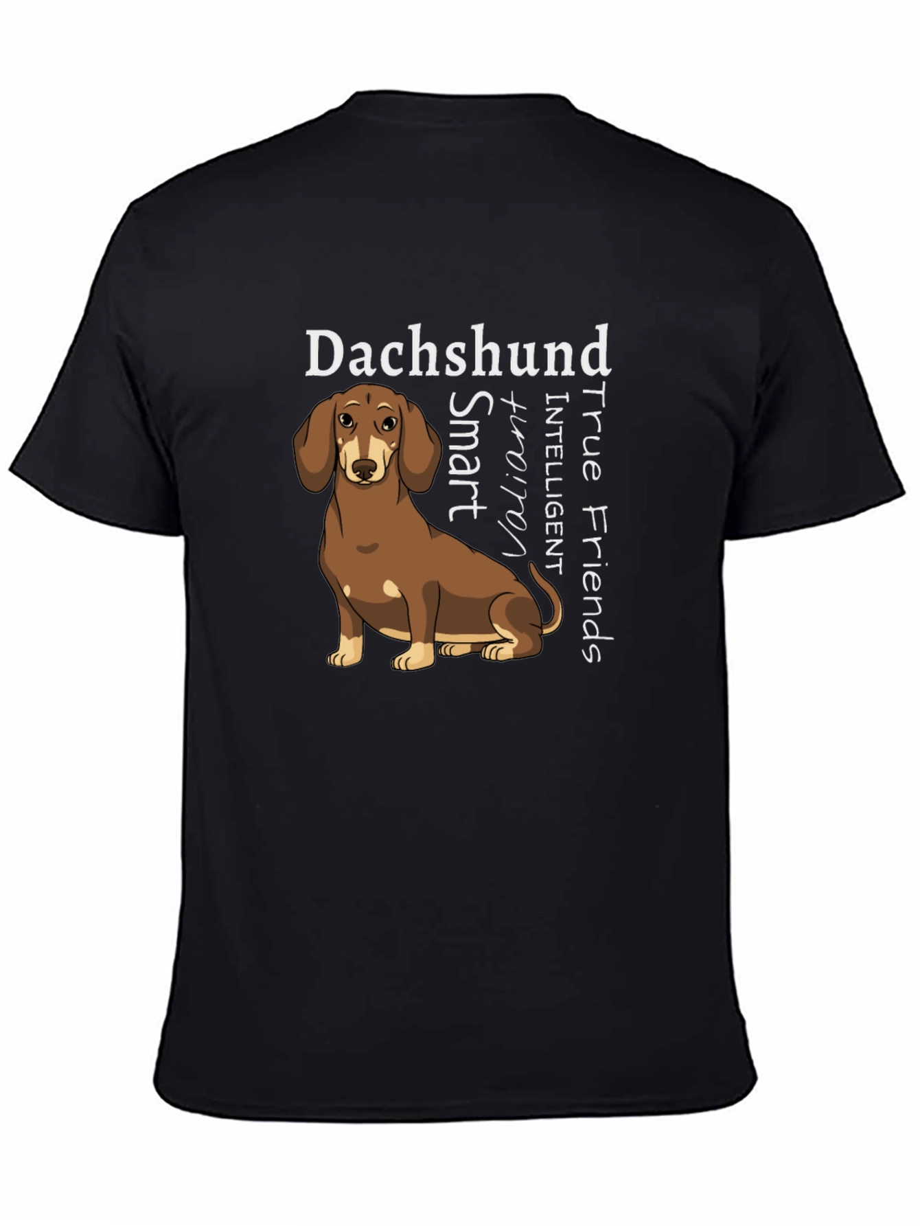 Dachshund True Friends Graphic Tee