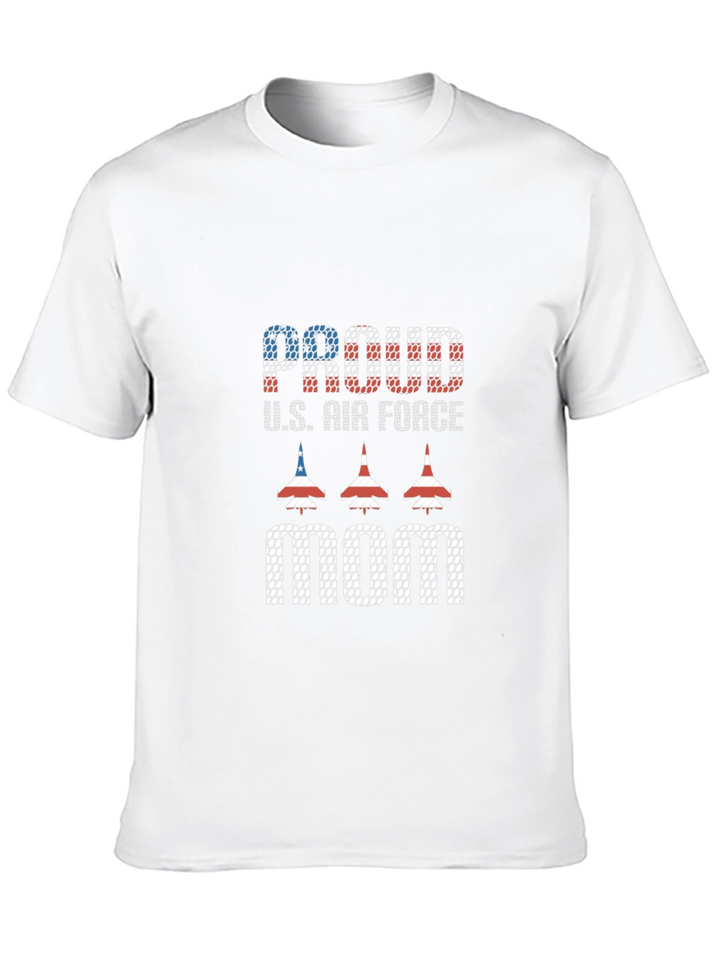 Proud U.S. Air Force Mom Graphic T-Shirt