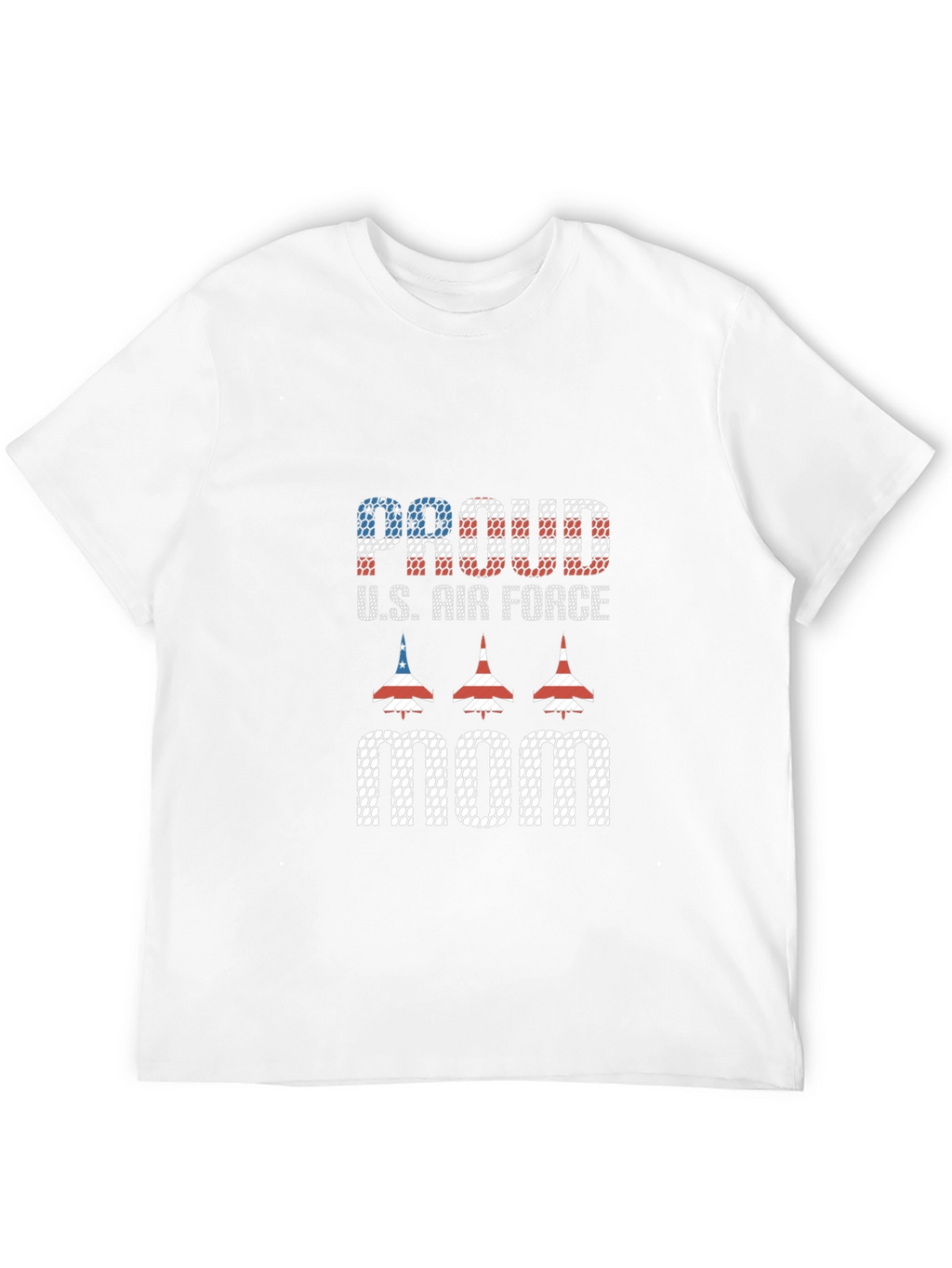 Proud U.S. Air Force Mom Graphic T-Shirt