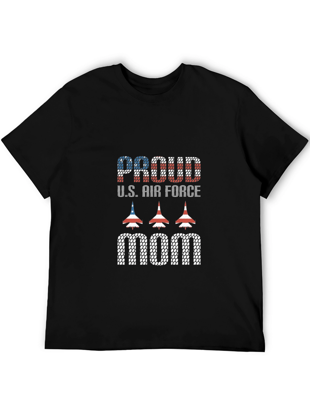 Proud U.S. Air Force Mom Graphic T-Shirt