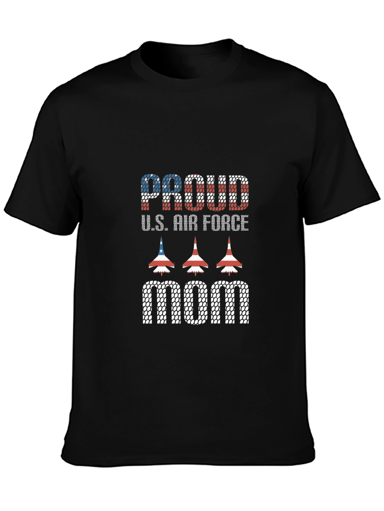 Proud U.S. Air Force Mom Graphic T-Shirt