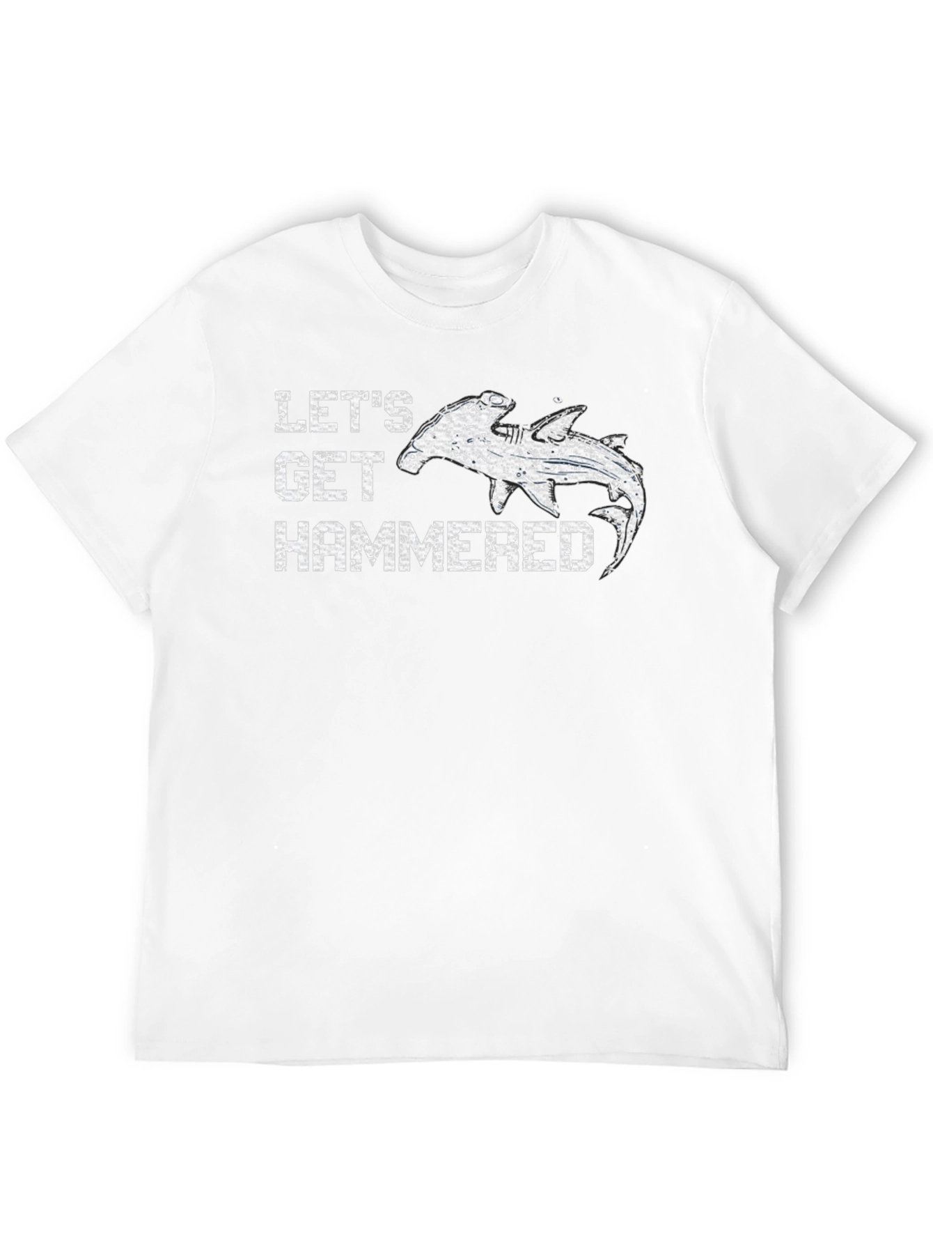 Lets Get Hammered Shark T-Shirt