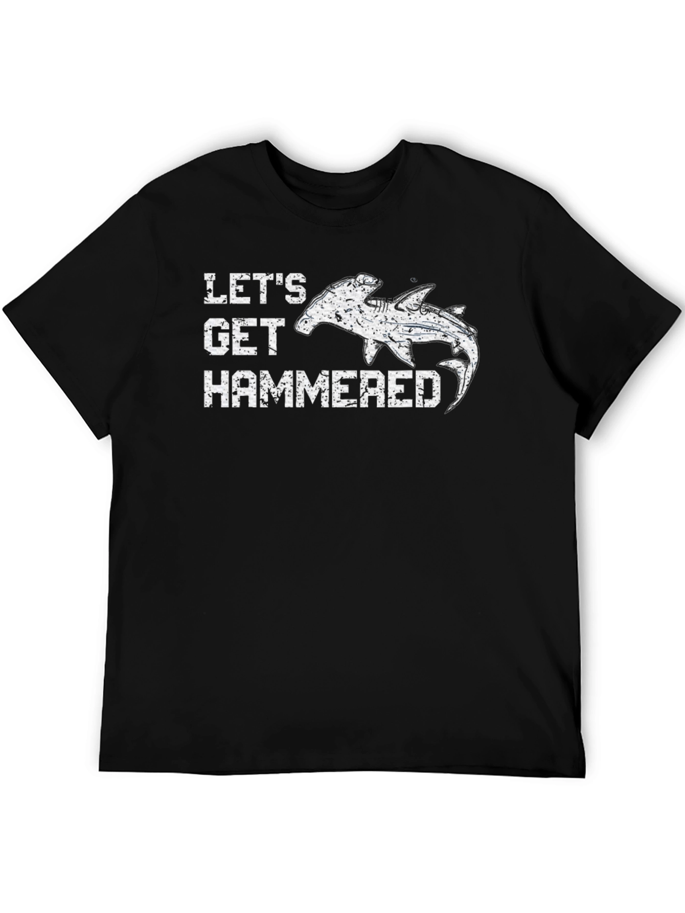 Lets Get Hammered Shark T-Shirt