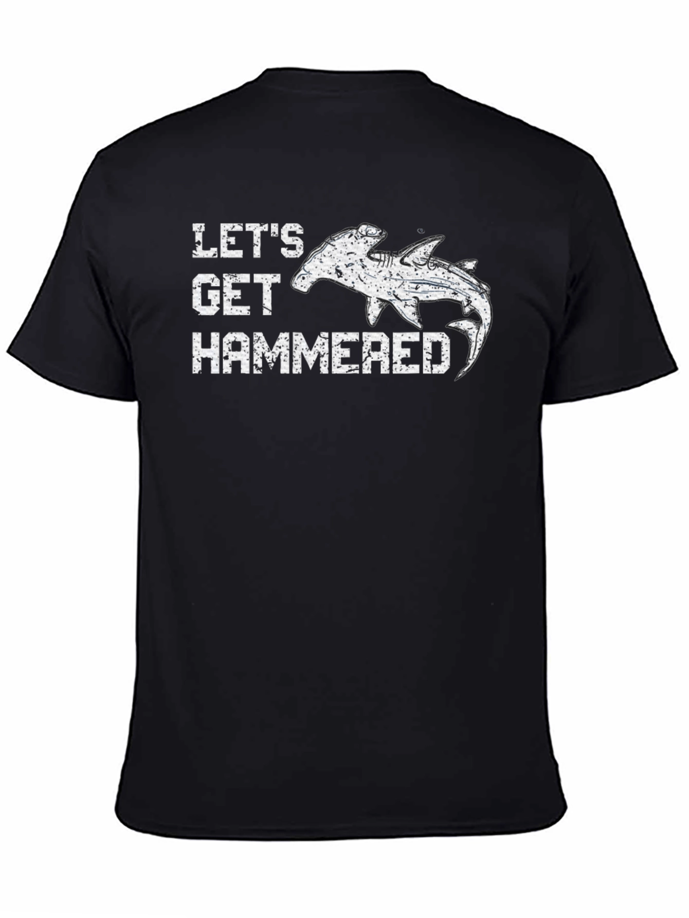 Lets Get Hammered Shark T-Shirt