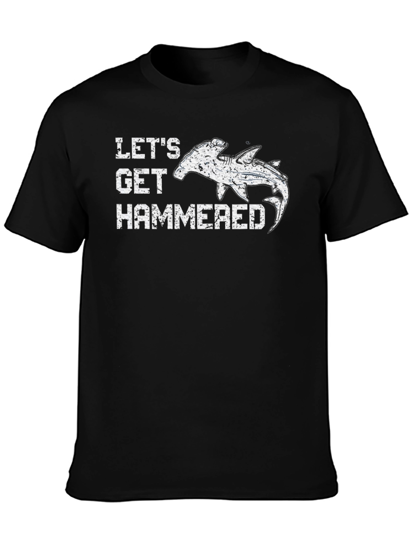 Lets Get Hammered Shark T-Shirt