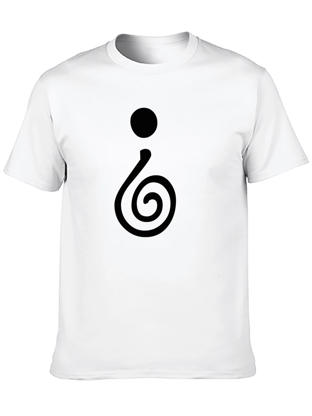 Spiral Symbol Black T-Shirt