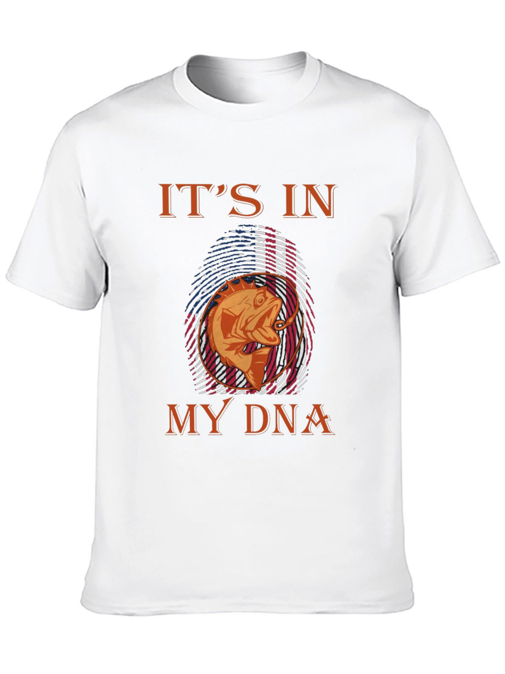 Its In My DNA Fishing T-Shirt - Angler Gift
