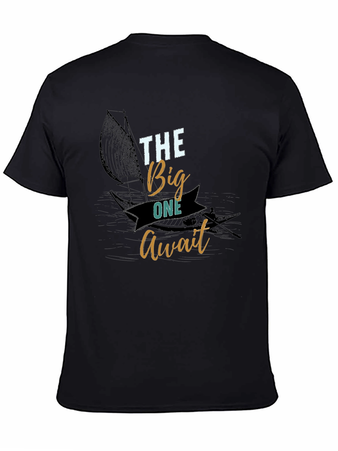 The Big One Await Graphic T-Shirt