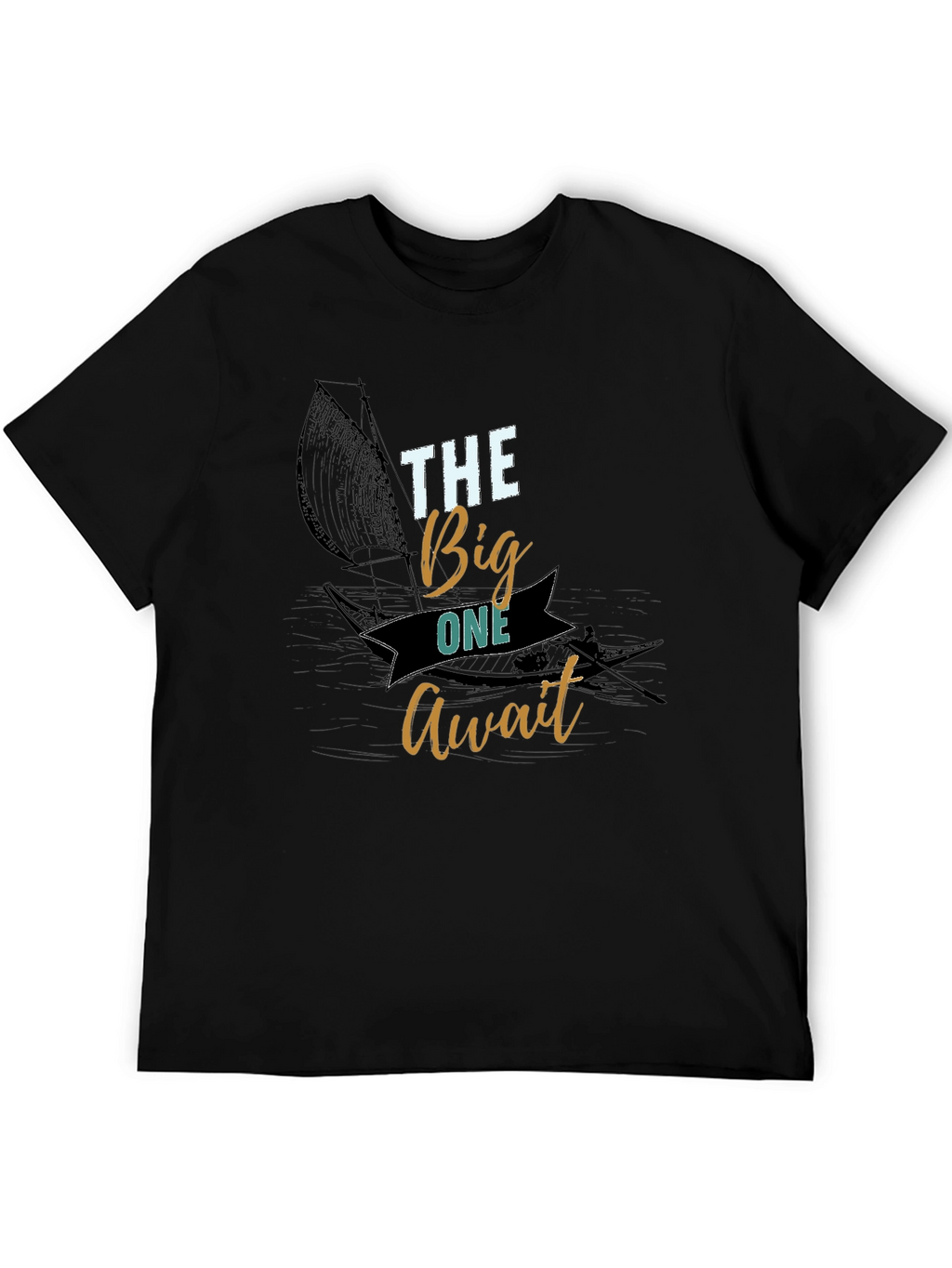 The Big One Await Graphic T-Shirt