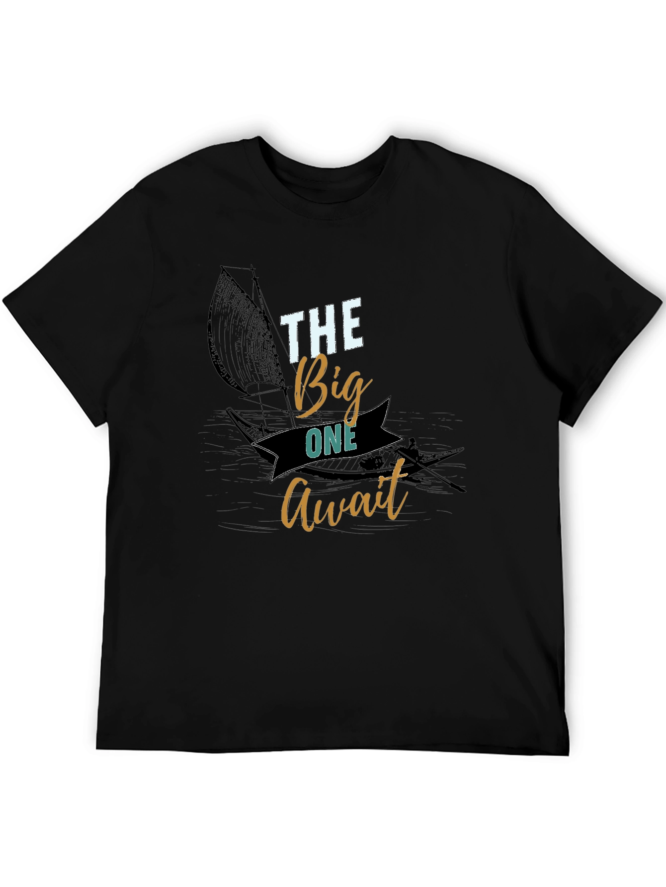 The Big One Await Graphic T-Shirt